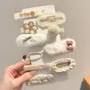 Pinza para el pelo de tela suave y linda de cobertura total para bebé niña que no daña el pelo, Pinza para el pelo de bebé, Lindo accesorio para el pelo para niños, Adorno para el pelo de bebé