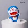 Decoração de bolo para assar Doraemon Doraemon Doraemon Doraemon festa de aniversário infantil boneca cena vestir