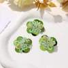 Estilo Bosque de Verano Frescos y Llamativos Flor de Lentejuelas y Perlas Pendientes de Primavera DIY, Accesorios para Sombreros de Mujer, Broches, Accesorios para Hebillas de Zapatos