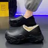 Novos sapatos de algodão plus size para inverno, moda para casais, forro de lã, conjunto de tendências para pés, atacado de algodão para casa