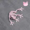 Impresión 3D transfronteriza junta de rana magnética modelo de animal vivo manualidades adornos de escritorio para refrigerador juguetes de moda de mano