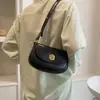 Bolso popular para mujer 2023 nuevo nicho moda todo partido hombro bandolera axila bolso alta calidad retro bolso de sillín