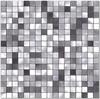 Calcomanías Decorativas de Fondo Impermeables y a Prueba de Humedad Papel Tapiz para Baño Cocina Sala de Estar Mosaico Metálico Calcomanías de Pared Estéreo 3D Autoadhesivas