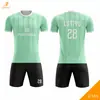 Uniformes de Fútbol Digitales Estampados de Cuerpo Completo Personalizados como un Juego Completo de Uniformes Transpirables de Secado Rápido para Clases de Fútbol Infantil