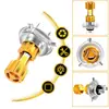 Luces de motocicleta transfronterizas luces eléctricas garra simple garra doble H4 luces LED COB de tres caras faros faros modificados