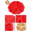 Serie de Moldes Redondos para Gofres Listos para Usar en la Cocina Herramientas para Hornear DIY Molde de Silicona para Galletas