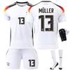 2024 Alemania local No. 17 Camiseta Wirtz No. 13 Muller 10 Mushara traje de hombre camiseta Copa de Europa