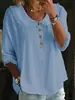 Otoño 2026 Nuevo Amazon Transfronterizo Ropa de Mujer TIKTOK Adorno de Encaje Cuello de Muñeca Color Sólido Manga Tres Cuartos Camisa