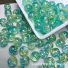 30 Colores 8-10 mm Perlas de Explosión de Grietas de Hielo Perlas de Vidrio Rachado de Dos Tonos Perlas de Vidrio Espíritu de Hielo Perlas Sueltas para Joyería DIY