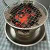Fogão de Barro Tradicional Feito à Mão para Fondue, Fogão de Barro Vermelho Estilo Antigo, Fogão de Barro para Churrasco com Azulejos, Fogão para Preparo de Chá, Fogão a Lenha para Uso Comercial