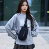 Bolsa de Peito Unissex Transfronteiriça, Bolsa Transversal Fashionável Multifuncional Antifurto para Lazer ao Ar Livre, Bolsa de Ombro para Esportes Ciclismo