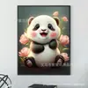 Pintura de Diamante Mais Vendida Transfronteiriça Panda Fofo Pintura de Diamante DIY Decoração de Casa Fábrica de Pinturas Venda Direta Temu Dropshipping