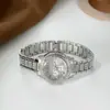 Relojes Populares para Mujer Transfronterizos al por Mayor Relojes Completamente Diamantados Cornucopia Relojes para Mujer Relojes para Mujer Lujo Ligero Nicho
