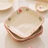 Adorable Vajilla Cerámica Bajo Esmalte, Platos de Alta Calidad para Uso Doméstico, Platos de Pescado, Platos para Empanadillas, Platos Hondos, Juego de Taza y Plato