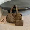 Bolso con Estampado de Leopardo y Estrellas para Mujer 2026 Nuevo de Gran Capacidad con Correa al Hombro Bolso Tote Versátil Casual Bolso para Gimnasio