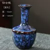 Vaso de Cerámica Moderno Sencillo con Esmalte de Horno Adornos Decorativos para Flores Secas Creativo para el Hogar Alojamiento Rural Sala de Estar Arreglo Floral Jarrón Pequeño