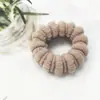 Accesorios para el Cabello de Invierno Estilo Coreano Versátiles para Mujer Anillo para el Cabello de Terciopelo de Tela Goma Elástica Alta para Recoger el Cabello Bola en la Cola Cuerda Elegante para el Cabello