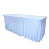Mantel elástico transfronterizo para banquete de bodas, falda de sol, falda rectangular, mantel para reuniones y oficinas, fábrica de manteles elásticos