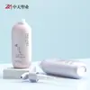 Garrafa Plana 718ml Garrafa com Tampa Flip-Top tipo Squeeze 500ml Garrafa Dosadora de Loção HDPE para Shampoo e Gel de Banho