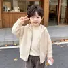 Chamarra Suéter para Niños Otoño Invierno Cárdigan Tejido con Capucha para Niños Modelo 2026 Ropa Tejida para Bebés Niños y Niñas Top de Moda