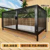 Gaiola para animais de estimação, gaiola para cachorro, gaiola para galinha, gaiola para cachorro de tamanho grande, médio e pequeno para uso doméstico e externo, gaiola de tamanho grande especificamente para criação de galinhas, cercado, rede de isolamento