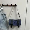 Bolso Cruzado para Mujer, Estilo Casual de Ropa de Trabajo Japonesa, Bolso de Hombro Sencillo de Color Sólido, Bolso Cruzado Pequeño Versátil a la Moda, Bolso Pequeño de Moda para Hombre