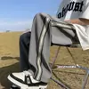 Pantalones de Verano para Hombre Estilo Transfronterizo, Versátiles Estilo Hong Kong Rectos Sueltos Deportivos de Moda Calle Alta Casuales para Hombre, Temporada de Otoño