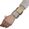 Pulseras Personalizadas Transfronterizas Europeas y Americanas, Joyería de Moda y Tendencia para Mujer, Venta al por Mayor de Fábrica, Suministro al por Mayor de Brazaletes Dorados