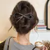 Pinza Retorcida de Lazo Estilo Coreano para Mujer, Pinza de Garra de Paua de Alta Gama, Pinza para el Cabello Segura y No Dañina para la Parte Posterior de la Cabeza, Accesorio para el Cabello