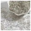 450g Accesorios para Joyería Hecha a Mano DIY Tubos Chapados en Plata de 2 mm Cuentas de Vidrio Bordado a Mano Accesorios para Ropa Al por Mayor