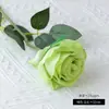 Parede de Flores Artificiais de Rosa de Haste Única Transfronteiriça Suprimentos para Decoração de Casamento Flores Artificiais Decoração de Casa Fundo Flores Artificiais