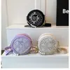 Bolsos de Diseño Nicho para Mujer Primavera y Verano Versátil 2025 Nueva Moda Cadena Hombro Cruzado Bolso Redondo Pequeño Estilo Coreano