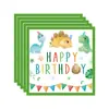 Guardanapos Impressos Personalizáveis Transfronteiriços, Decorações de Mesa, Guardanapos Quadrados, Suprimentos de Guardanapos Descartáveis para Festa de Aniversário