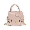 Bolso de Hombro de Gato Lindo de Dibujos Animados 2025 Verano Nuevo Bolso Cruzado de Moda para Mujer Estilo Occidental Popular Bolso Cuadrado Pequeño