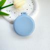 Espejo Redondo Mini Peine Plegable Portátil Peine de Almohadilla de Aire para Mujeres Peine de Masaje para Peluquería Transfronteriza Mini Peine