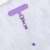 Nuevo Clip para Teléfono Móvil de Cuentas DIY Parche Fijo Transparente Antiperdida Junta Fuerte Clip Universal para Funda de Teléfono Móvil