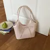 Bolsa de Ombro com Laço Estilo Coreano para Mulheres Nova Tendência de Verão 2026 Bolsa de Nicho Bolsa de Ombro Casual para o Dia a Dia Bolsa Feminina