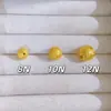 Latón Dorado Chapado Arenado Sólido Pixiu Pulsera DIY Accesorios de Joyería, Mismo Estilo que Productos de Tienda de Oro, Suministro de Accesorios de Cuentas Hechos a Mano