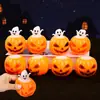 Juguetes Pequeños de Halloween, Juguetes Divertidos de Calabaza para Apretar, Juguetes para Apretar para Alivio del Estrés, Tazas de Fantasma para Apretar de Broma al por Mayor