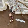 Collar de cerámica retro bohemio para mujer, nuevo estilo chino, estilo étnico exótico, cadena de suéter larga de alta gama, accesorios