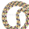 Corda de 8mm de comprimento para celular, cordão de poliéster trançado, corda longa diagonal, corda multicolorida opcional, cordão de fábrica direto, corda longa
