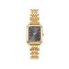 2025 comercio exterior nueva banda de acero reloj de pulsera para mujer estudiantes de moda simple cuadrado cuarzo reloj de pulsera reloj pulsera de pedrería