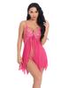 Productos transfronterizos, nueva ropa interior sexy europea y americana, bata de encaje sexy, cinturón, fábrica de dos piezas, camisón al por mayor para mujer