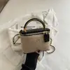 2026 Nova Bolsa Caixa de Moda Mais Vendida Bolsa Quadrada Pequena Simples Bolsa Transversal Versátil Bolsa de Ombro Bolsa Feminina