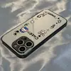 Funda de Teléfono Temática de Conejo en Inglés Adecuada para iPhone 17 Pro Max, Apple 16, Modelo de Mujer, Protección Completa Contra Caídas para iPhone 15, Diseño Lindo para iPhone 14, y iPhone 12
