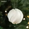 Bola de Navidad decoración de árbol de Navidad lentejuelas espuma colgante de bola de Navidad decoración de Navidad adorno de bola de peluche