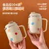 Caneca de Café 304 Personalizada Poá Dupla Camada Criativa Publicitária Escritório Portátil Caneca de Chá Presente Pode Adicionar Logo