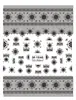 Nuevas Calcomanías para Uñas con Arte de Orquídeas Pintadas a Mano con Adhesivo Posterior Pájaros Flores Relieve Estéreo Parche Decoración de Uñas Flor Al por Mayor