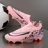 Zapatos de Fútbol para Niños Transfronterizos Dropshipping Tf Césped de Tacos Rotos Juventud Estudiantes Ag Tacos Largos Entrenamiento Zapatos Deportivos para Hombre