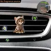 Lindo Clip de Perfume para Ventilación de Coche de Gato Gatito Acrílico Decoración de Coche Accesorio de Interior Adorno de Fragancia